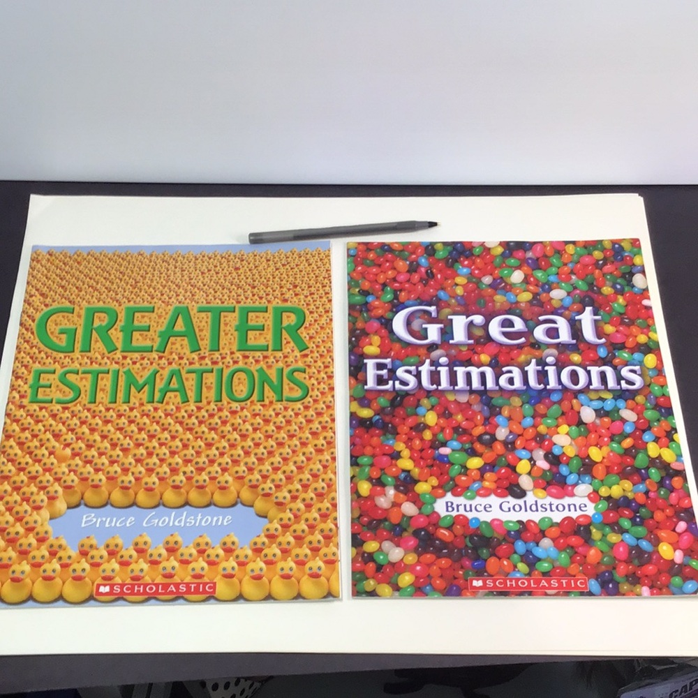Scholastic Greater Estimations Book Set 2007, 2009 1st Big colorful educational